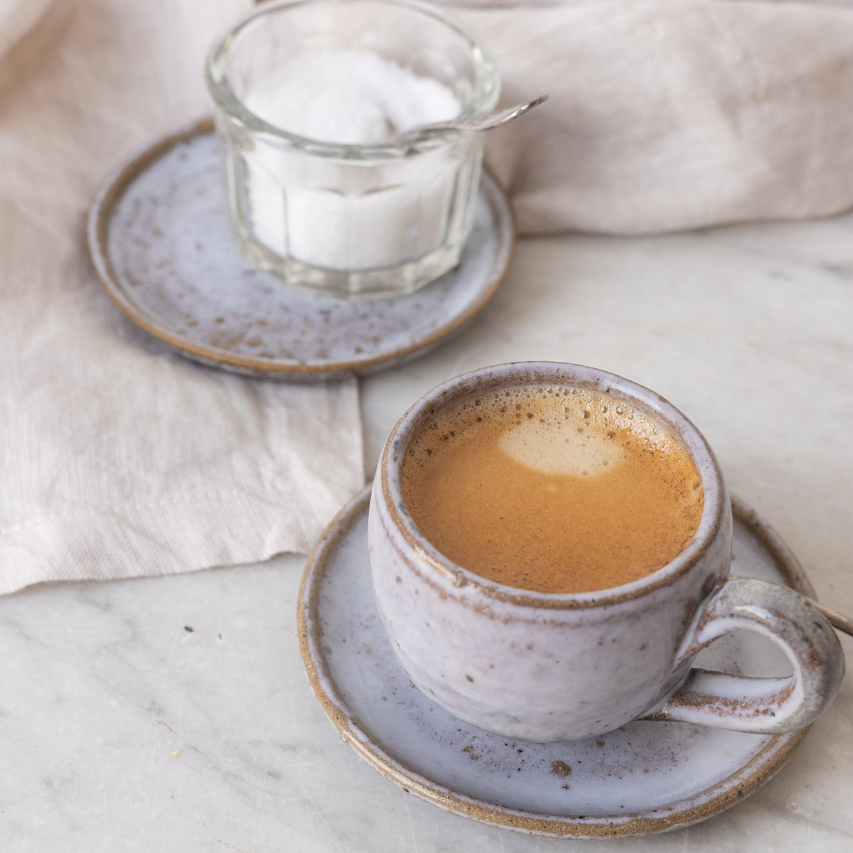 Stoneware Espresso Set | 10 Pieces - elsie green - the french kitchen