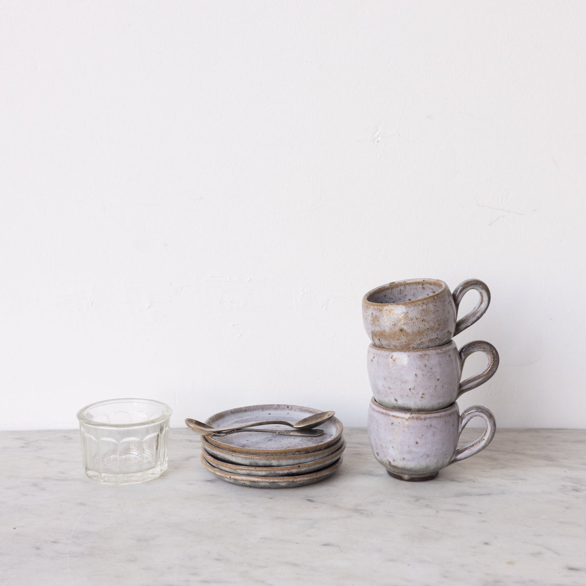 Stoneware Espresso Set | 10 Pieces - elsie green - the french kitchen