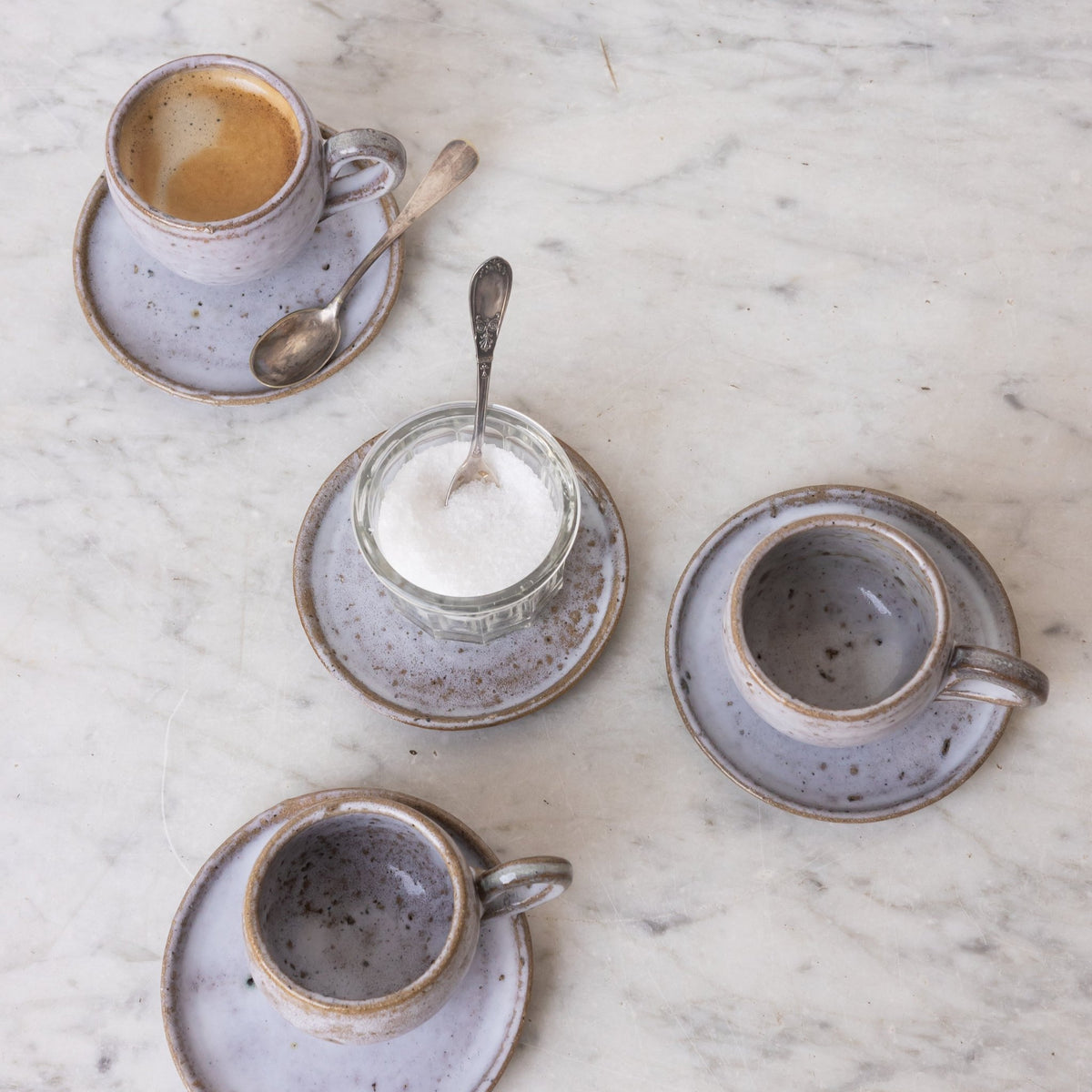 Stoneware Espresso Set | 10 Pieces - elsie green - the french kitchen