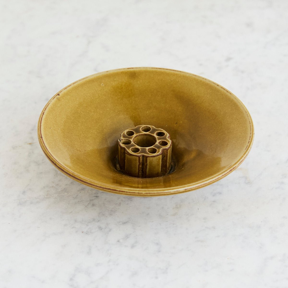 Stoneware Flower Frog | Daniel De Montmollin - elsie green - decor