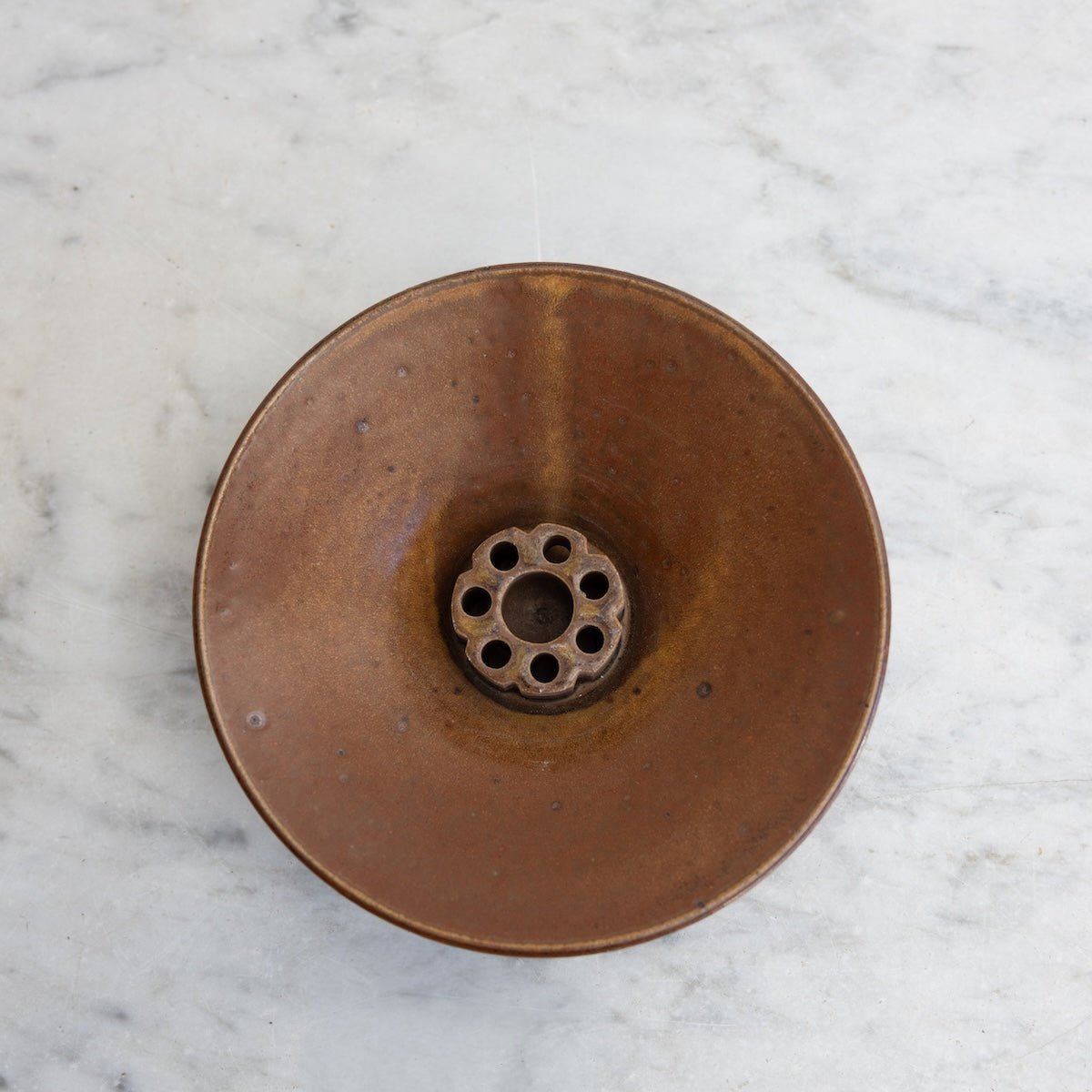 Stoneware Flower Frog | Daniel De Montmollin - elsie green - decor