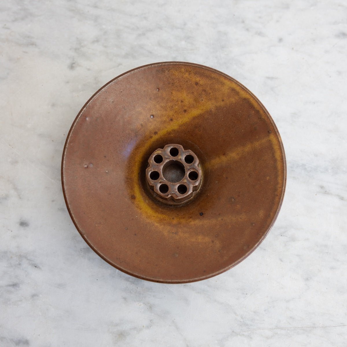 Stoneware Flower Frog | Daniel De Montmollin - elsie green - decor