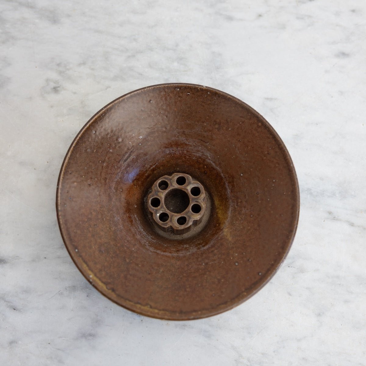 Stoneware Flower Frog | Daniel De Montmollin - elsie green - decor