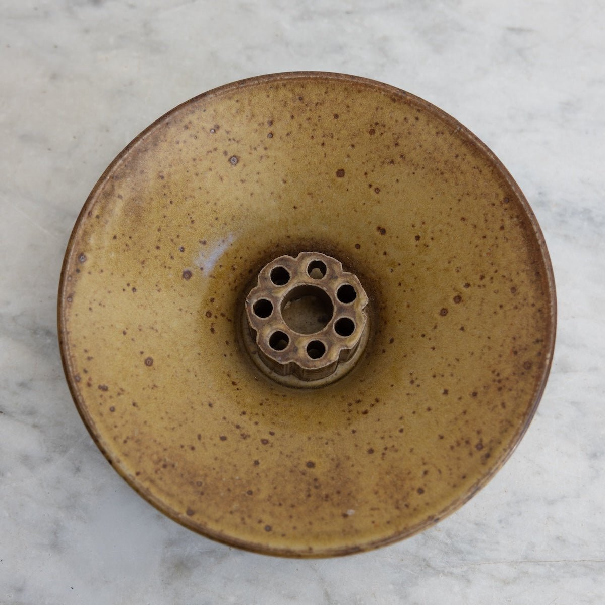 Stoneware Flower Frog | Daniel De Montmollin - elsie green - decor