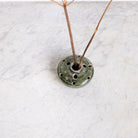 Stoneware Flower Frog | Fontgambault Abbey - elsie green - decor