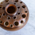 Stoneware Flower Frog | Signed by Artist - elsie green - decor