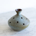 Stoneware Flower Frog | Signed by Artist - elsie green - decor