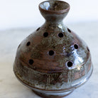 Stoneware Flower Frog | Signed by Artist - elsie green - decor