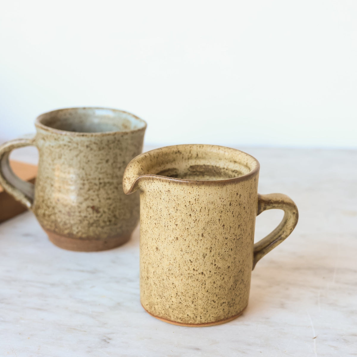 Stoneware Gravy Pitcher - elsie green - the french kitchen