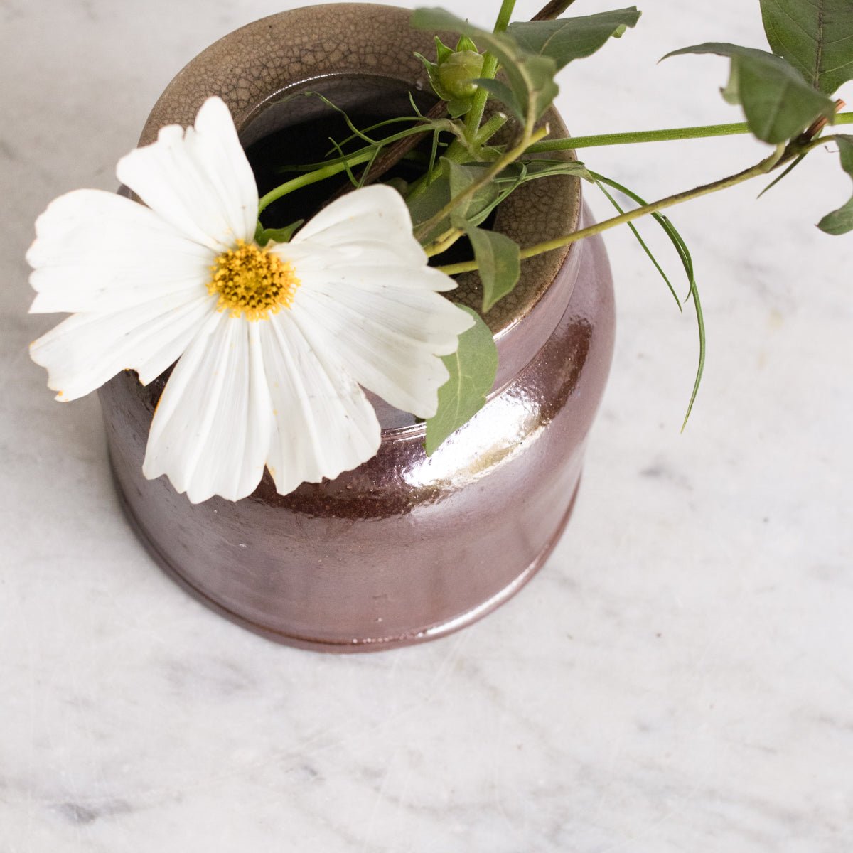 Stoneware Inkwell | Brown - elsie green - the french kitchen
