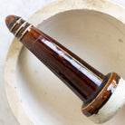 Stoneware Lion Mortar & Pestle - elsie green - the french kitchen