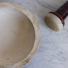 Stoneware Lion Mortar & Pestle - elsie green - the french kitchen