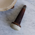 Stoneware Lion Mortar & Pestle - elsie green - the french kitchen