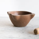 Stoneware Mortar & Wood Pestle - elsie green - the french kitchen