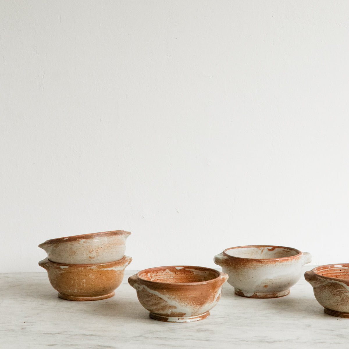 Stoneware Mussel Bowl Set of 5 - elsie green - the french kitchen
