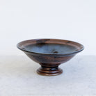 Stoneware Pedestal Bowl | Signed by Artist - elsie green - the french kitchen