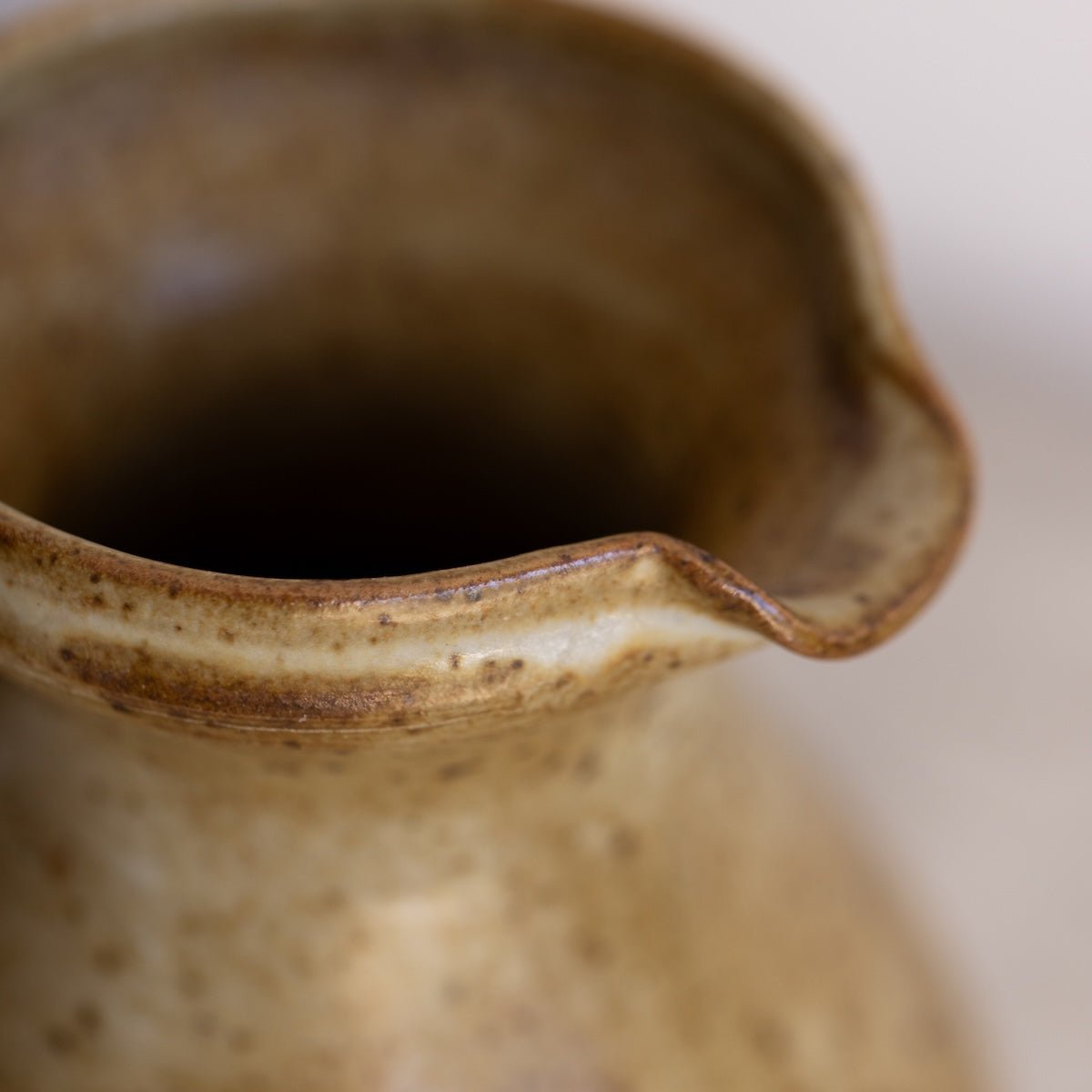 Stoneware Pitcher | Signed by Artist - elsie green - decor