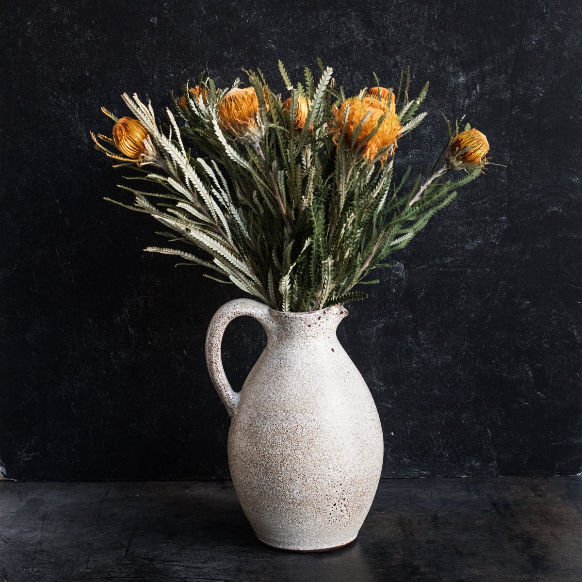 Stoneware Pitcher | Signed By Artist - elsie green - The French Kitchen