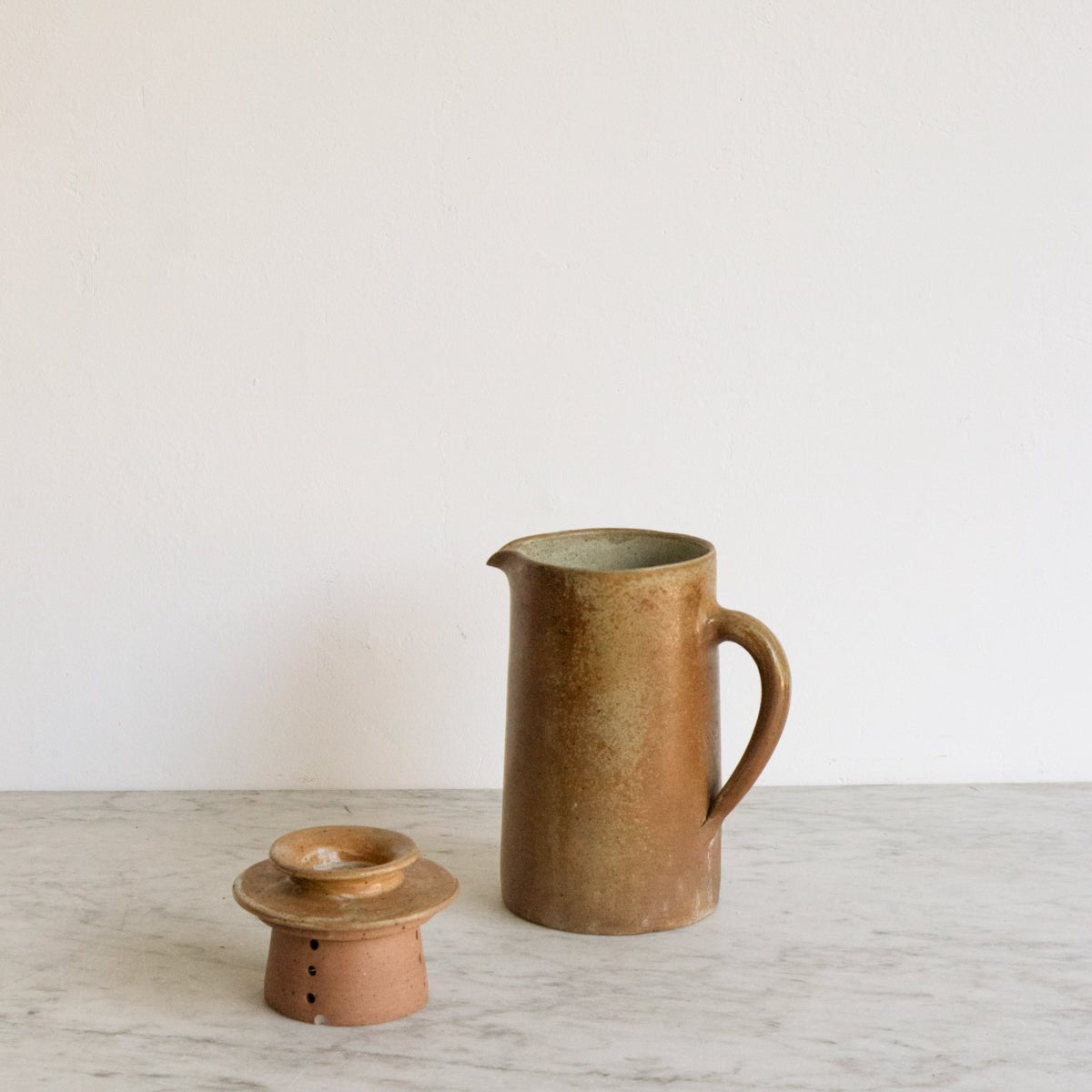 Stoneware Pitcher with Lid - elsie green - the french kitchen