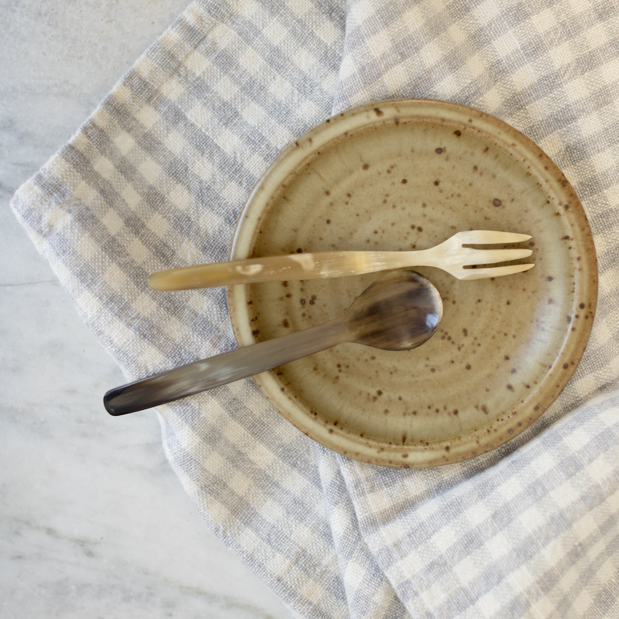 Stoneware Plate Set of 5 - elsie green - the french kitchen