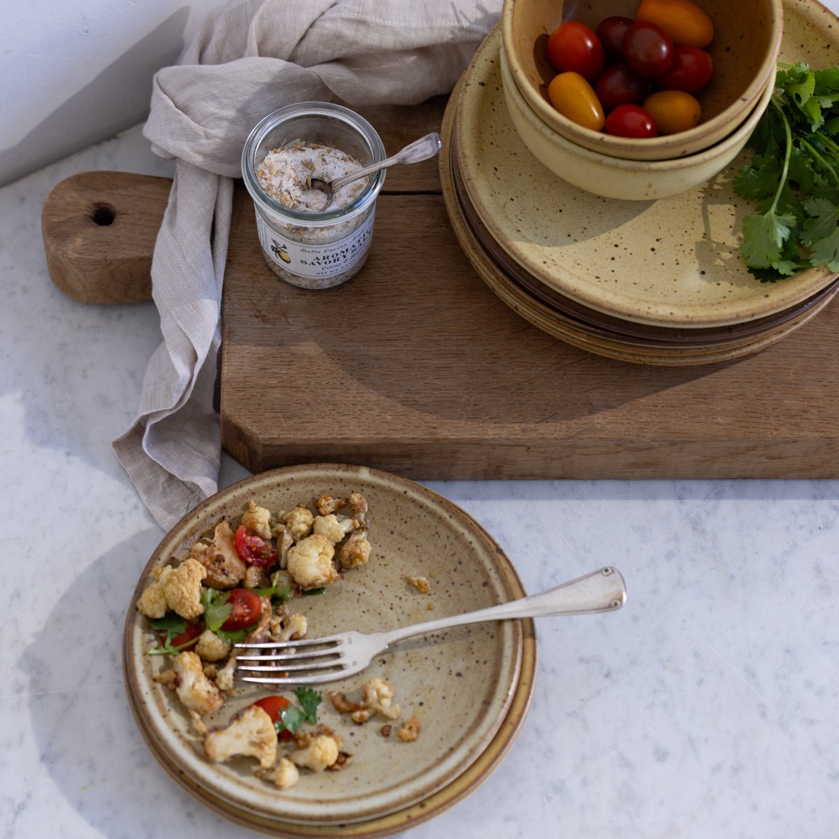 Stoneware Plates & Bowls Set of 12 Pieces - elsie green - the french kitchen