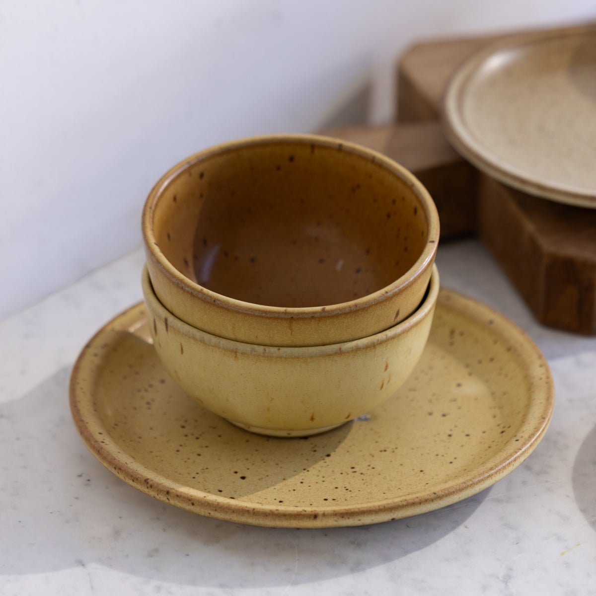 Stoneware Plates & Bowls Set of 12 Pieces - elsie green - the french kitchen