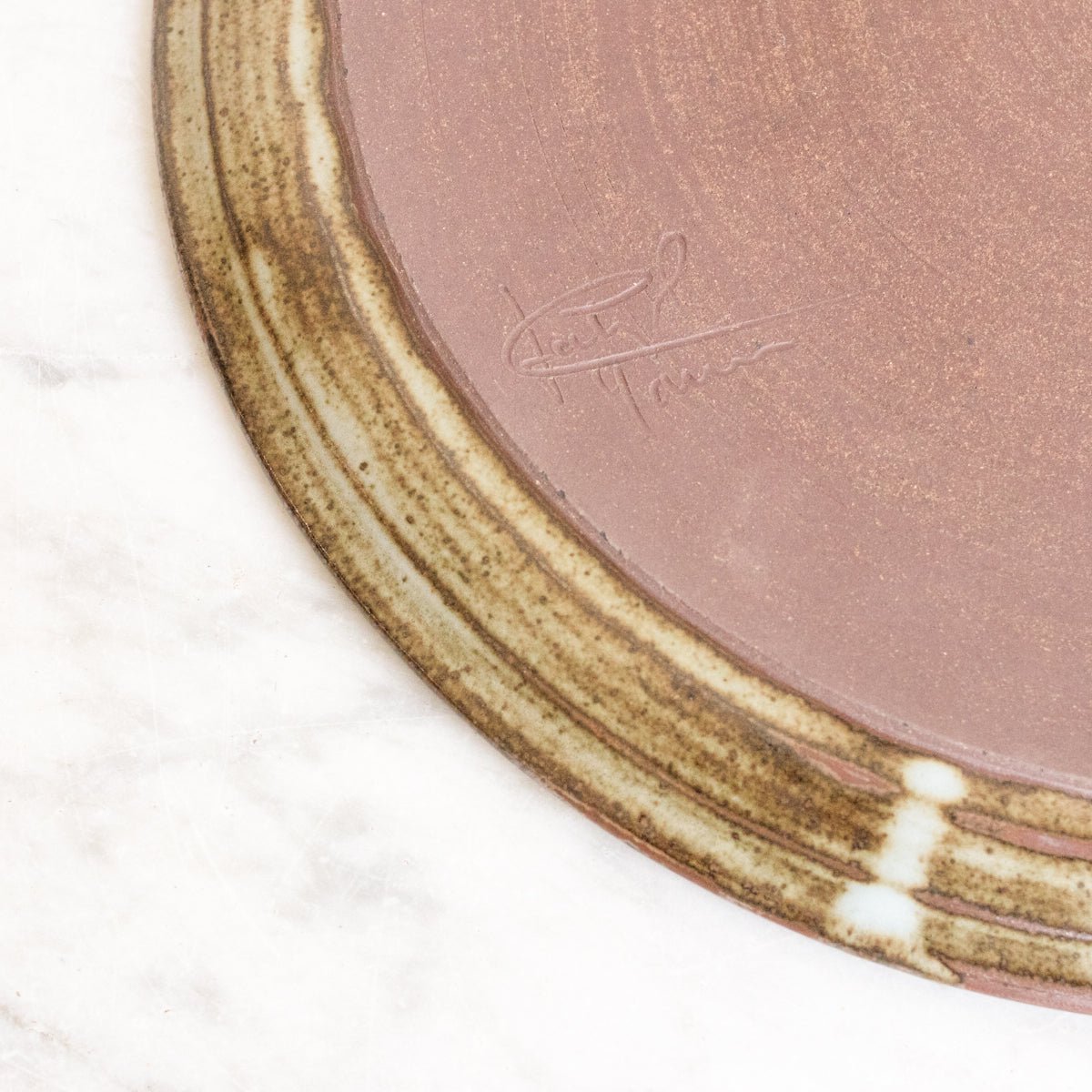 Stoneware Platter | Signed by Artist - elsie green - the french kitchen