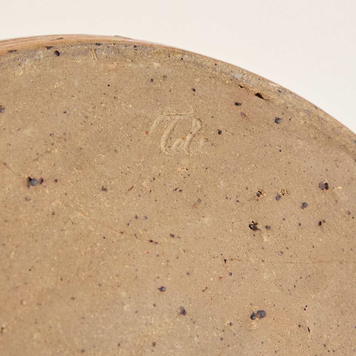 Stoneware Serving Bowl | Signed by Artist - elsie green - the french kitchen