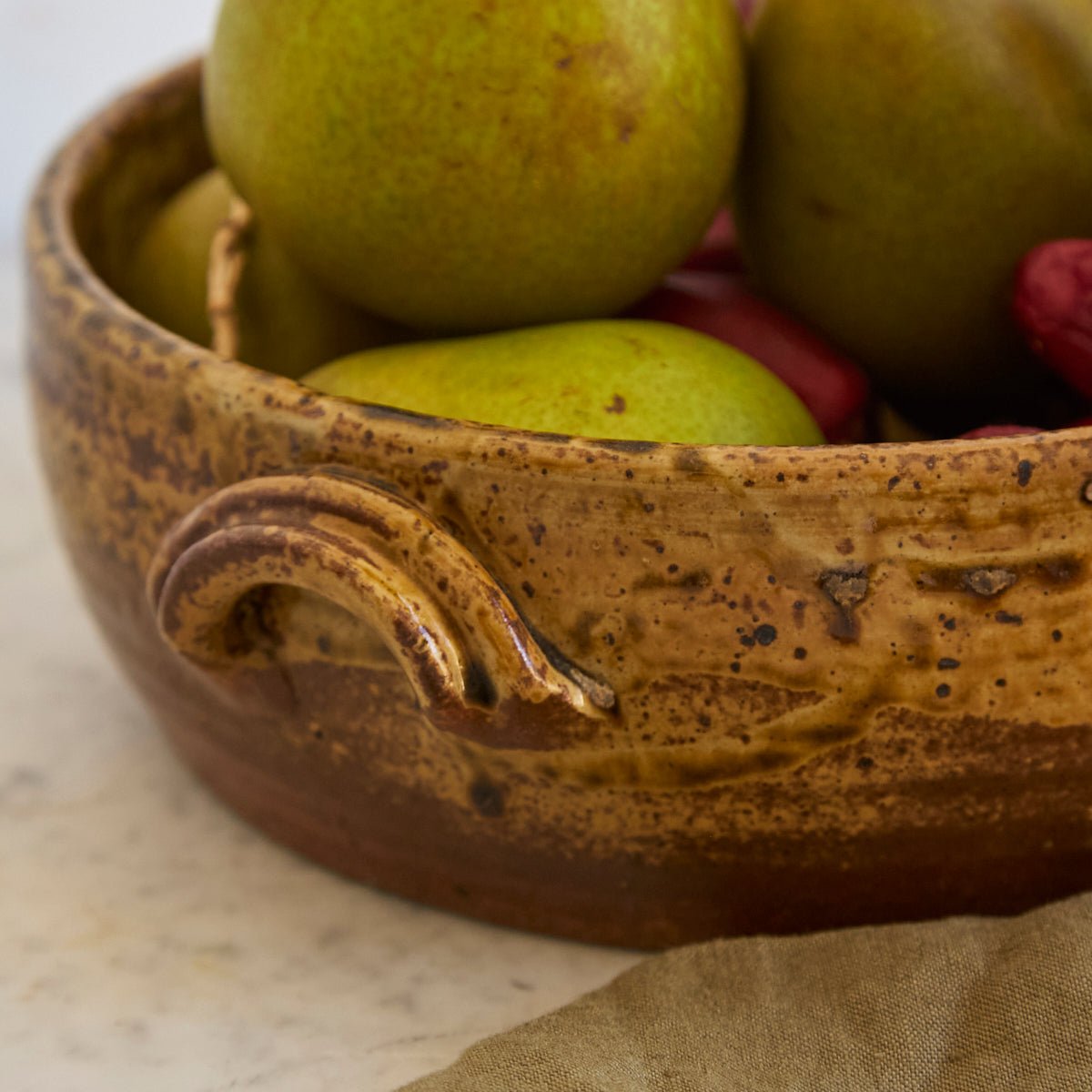 Stoneware Serving Bowl | Signed by Artist - elsie green - the french kitchen