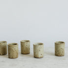 Stoneware Shot Glass Set of 6 - elsie green - the french kitchen