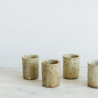 Stoneware Shot Glass Set of 6 - elsie green - the french kitchen