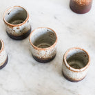 Stoneware Shot Glass Set of 8 - elsie green - the french kitchen