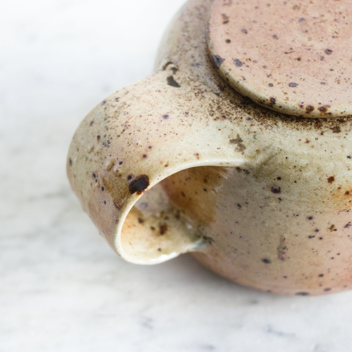 Stoneware Teapot | Stamped By Artist - elsie green - The French Kitchen