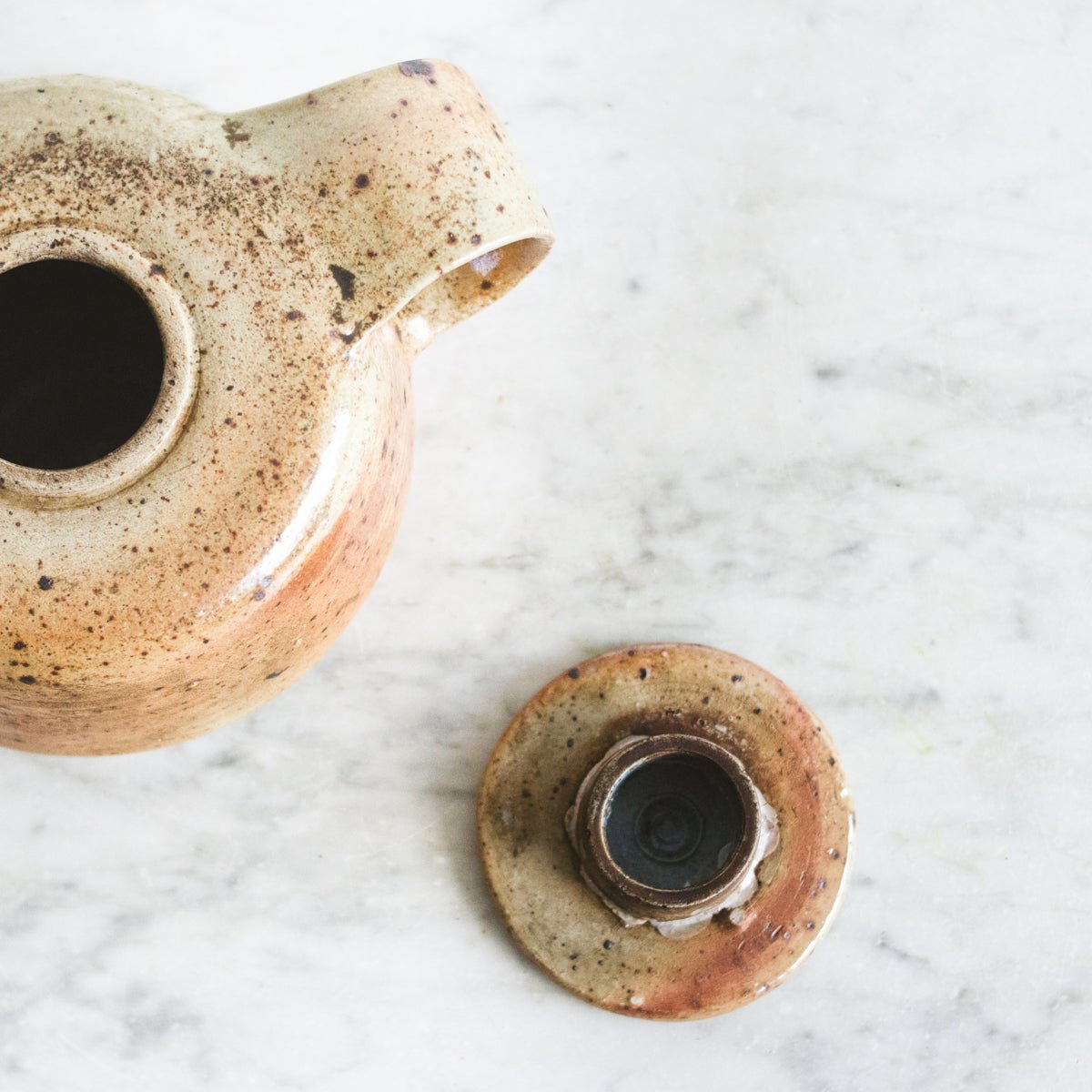 Stoneware Teapot | Stamped By Artist - elsie green - The French Kitchen