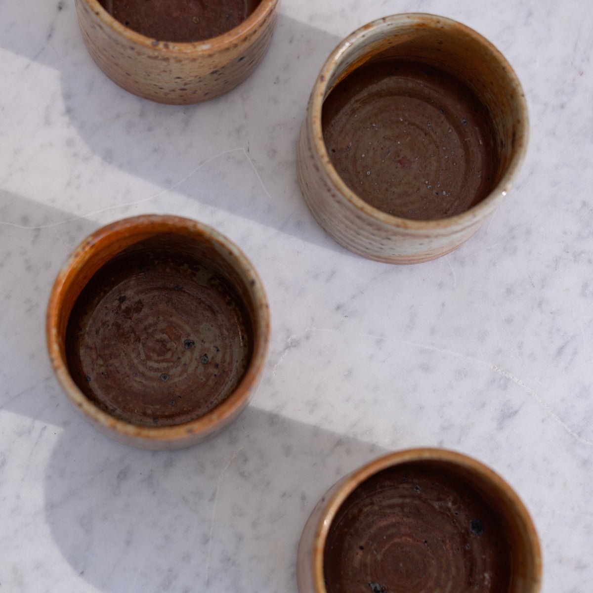 Stoneware Tumbler Set of 4 | Signed by Artist - elsie green - the french kitchen