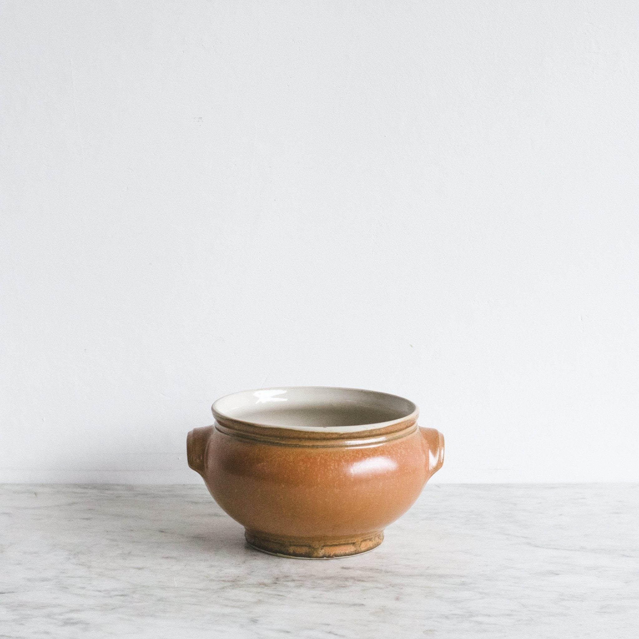 Stoneware Tureen With Silver Ladle - elsie green - The French Kitchen