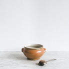 Stoneware Tureen With Silver Ladle - elsie green - The French Kitchen