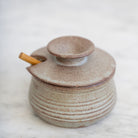 Stoneware Vallauris Mustard Pot - elsie green - the french ktichen
