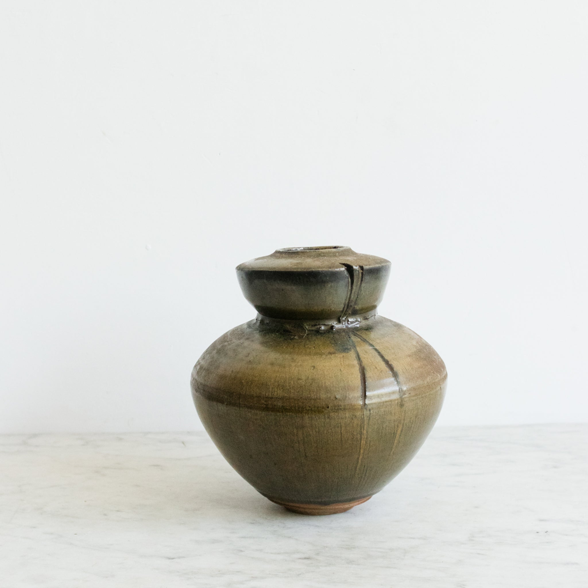 Stoneware Vase | Signed by Artist - elsie green - decor