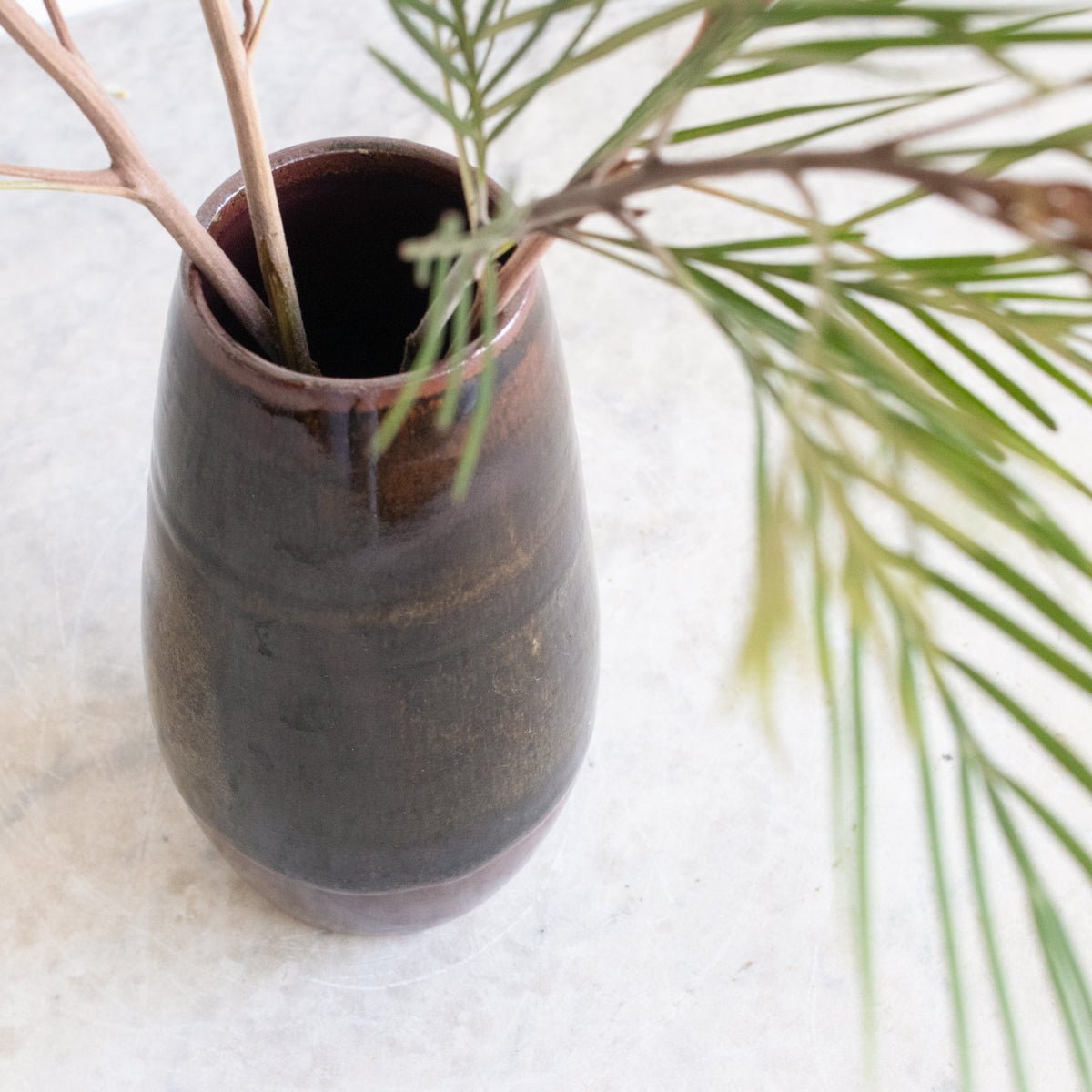 Stoneware Vase | Signed By Artist - elsie green - The French Kitchen