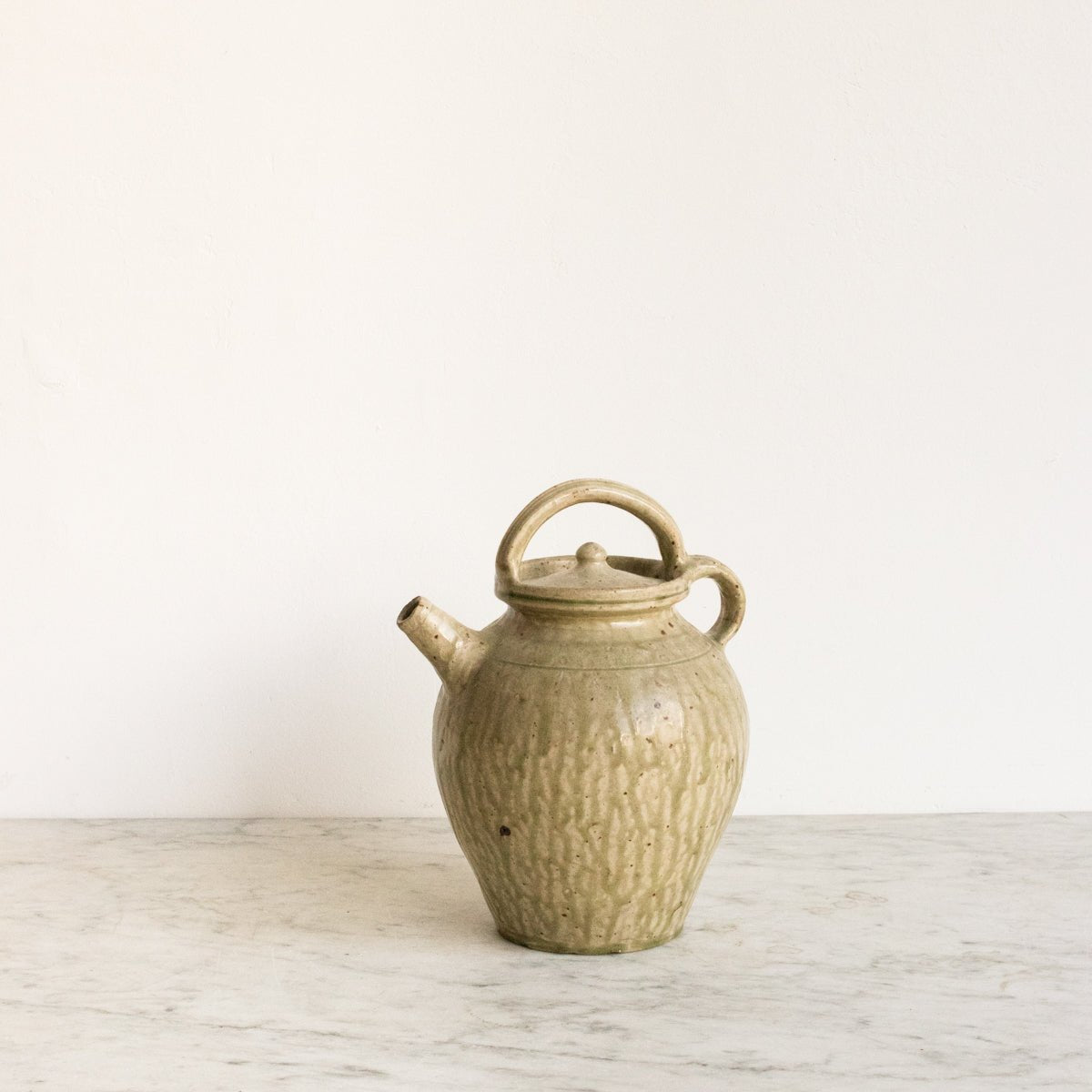 Stoneware Vessel With Lid - elsie green - decor