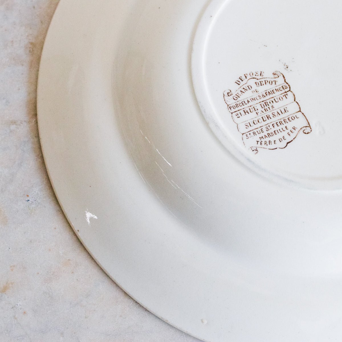 Succursale Transferware Bowls With Birds And Feathers Set Of 8 - elsie green - The French Kitchen