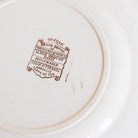 Succursale Transferware Plate With Birds And Feathers Set Of 4 - elsie green - The French Kitchen