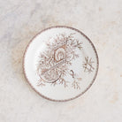 Succursale Transferware Plates With Birds & Feathers Set Of 8 - elsie green - The French Kitchen
