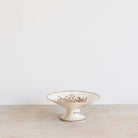 Succursale Transferware Serving Bowl With Bird And Feather - elsie green - The French Kitchen