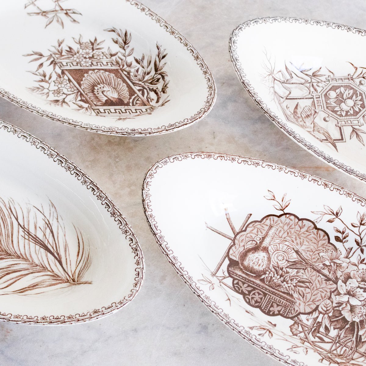 Succursale Transferware Spoon Rest - elsie green - The French Kitchen
