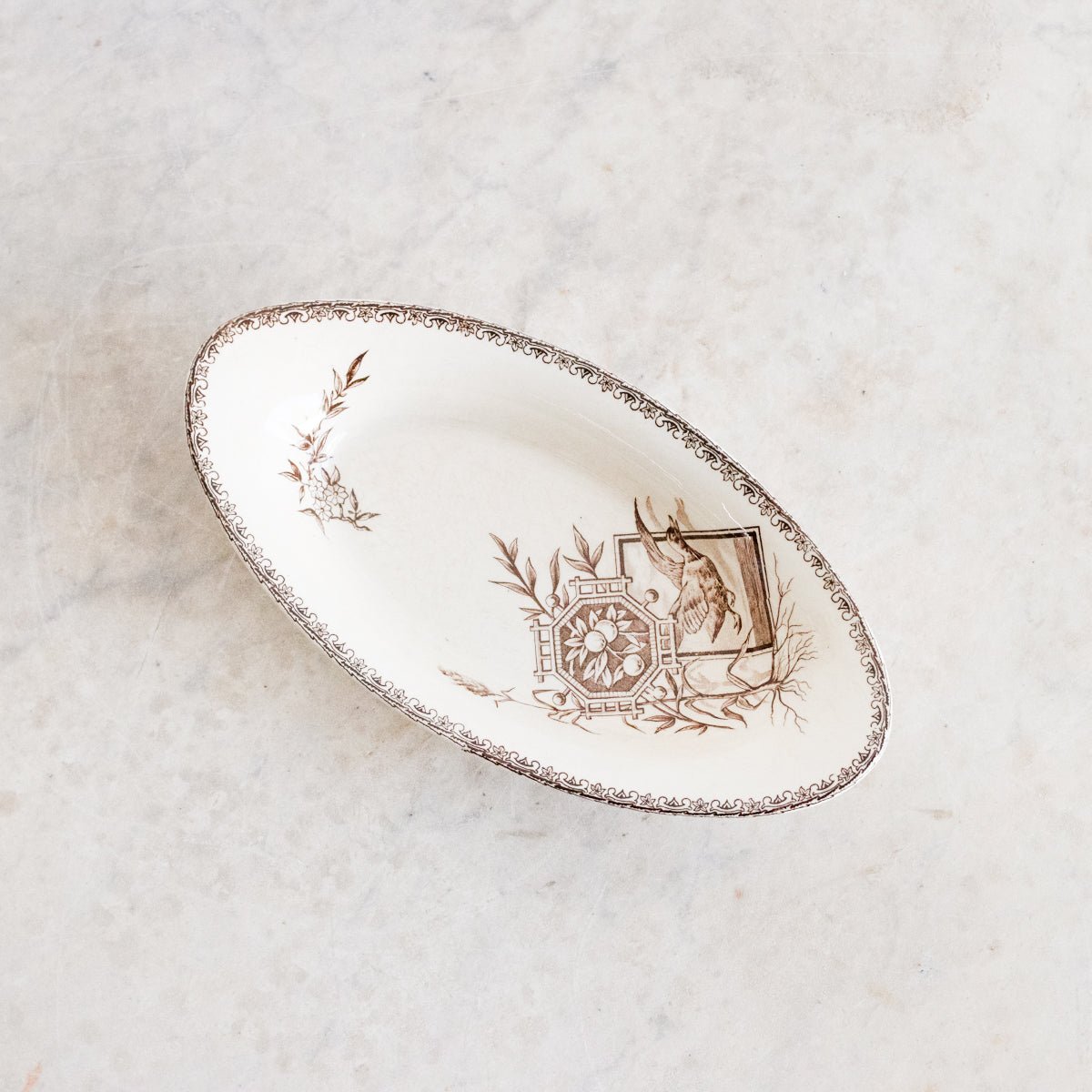 Succursale Transferware Spoon Rest - elsie green - The French Kitchen