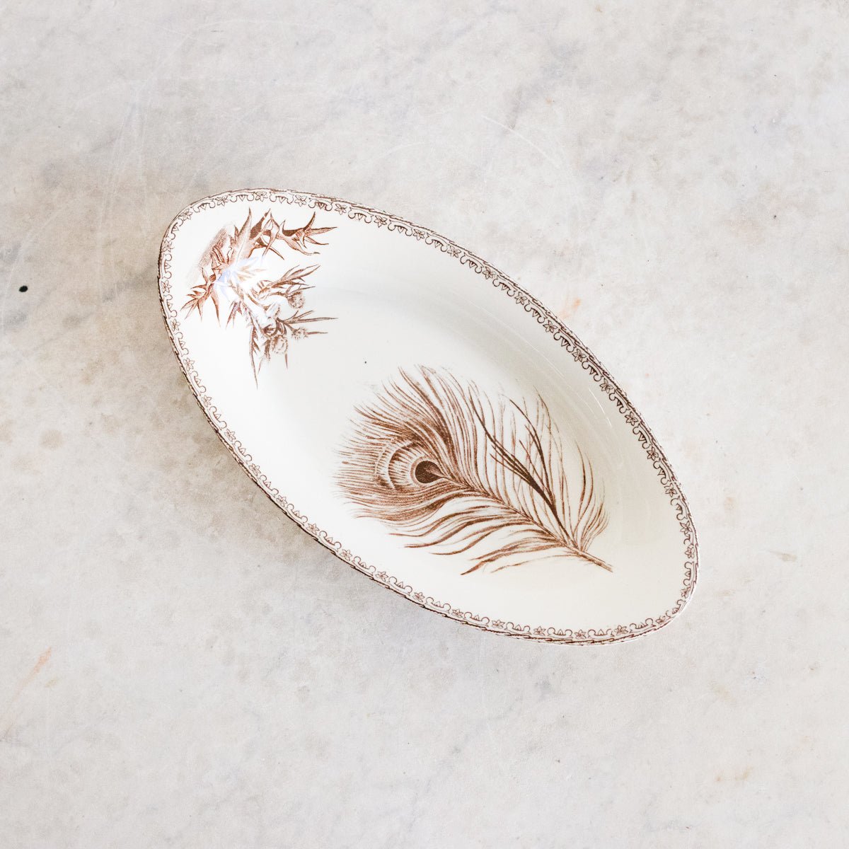 Succursale Transferware Spoon Rest - elsie green - The French Kitchen
