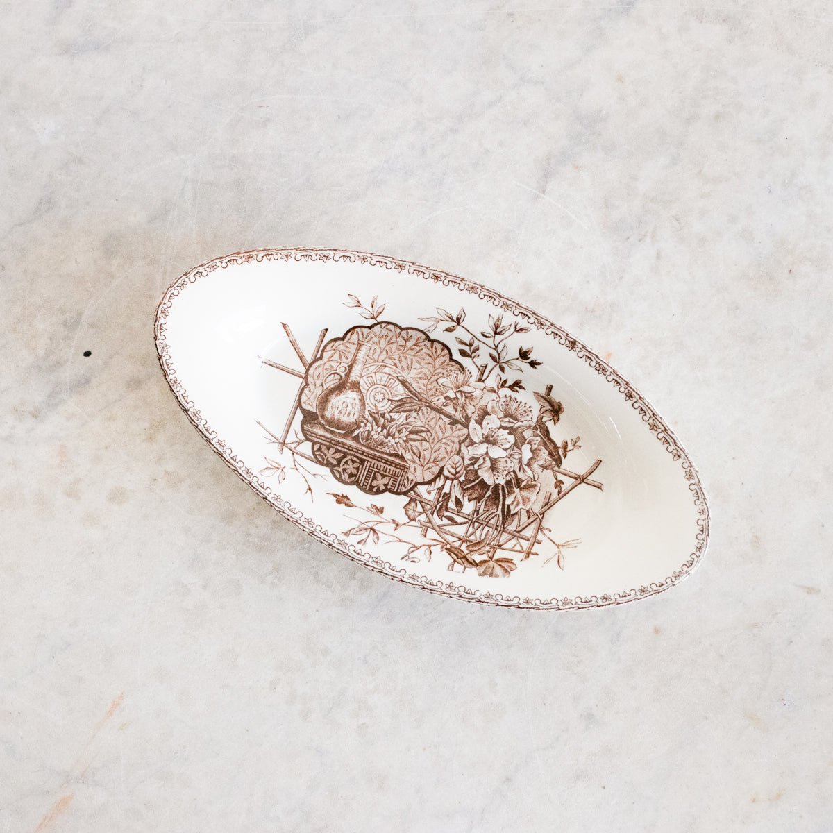 Succursale Transferware Spoon Rest - elsie green - The French Kitchen