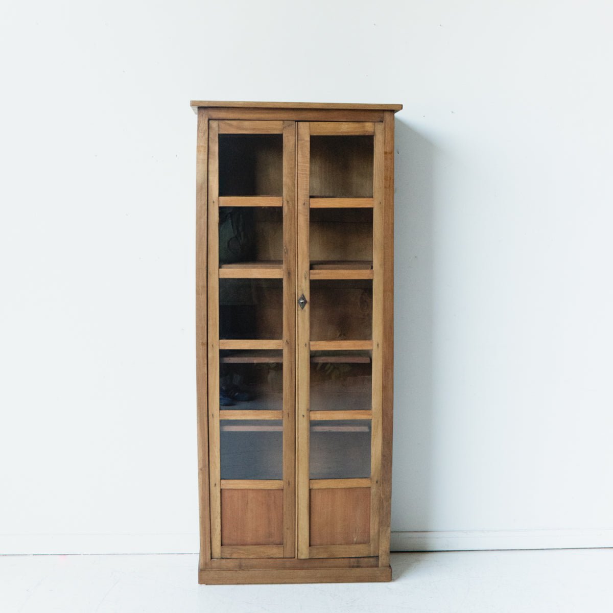 Tall Antique Vitrine - elsie green - furniture